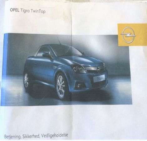 Bogen til Opel Tigra Twin Top 